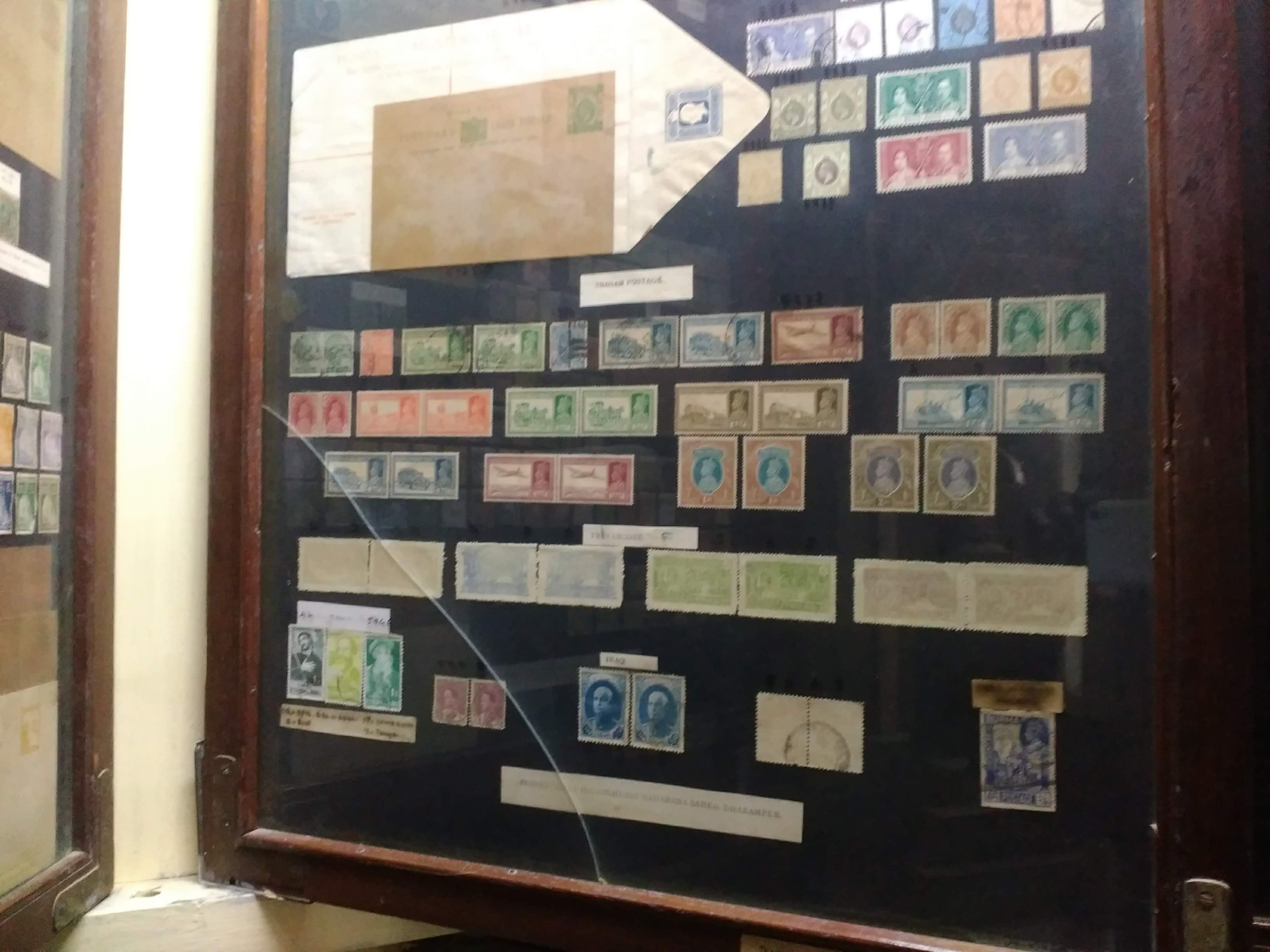collection of  old stamps