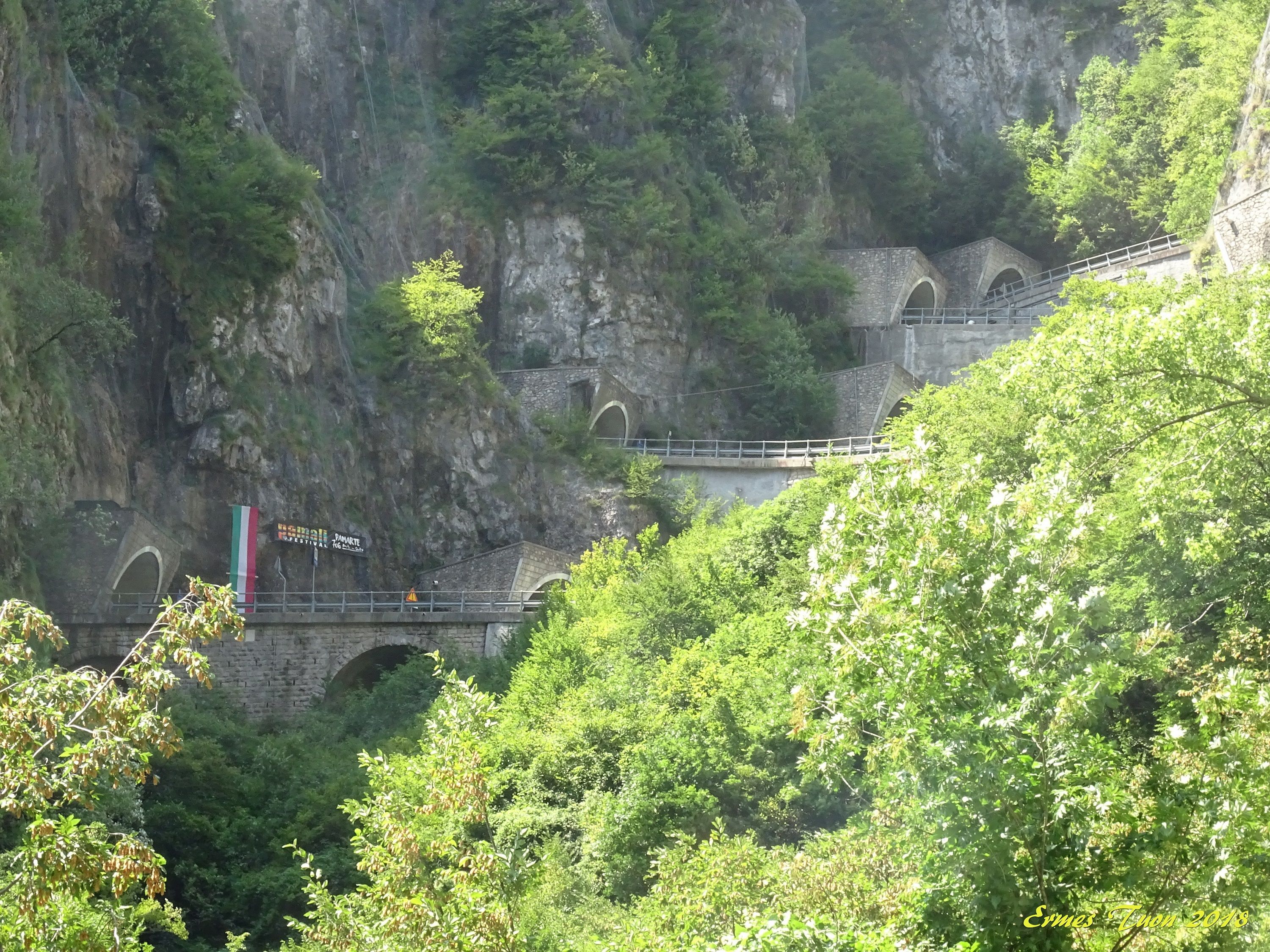 San Boldo Pass - the tunnels