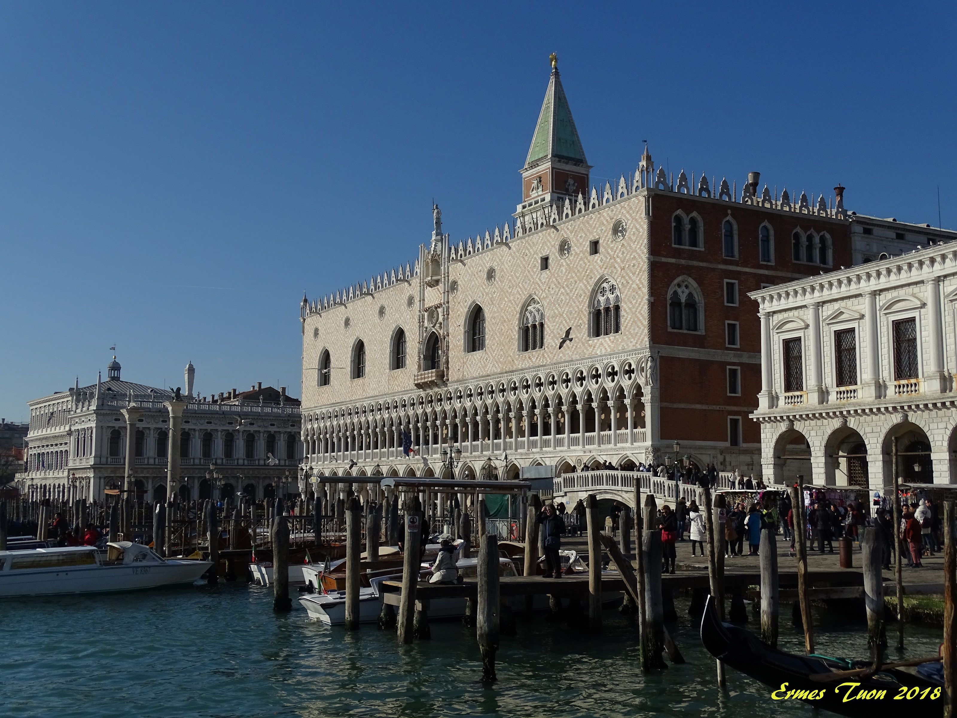 Caption: View of Palazzo Ducale - Venice