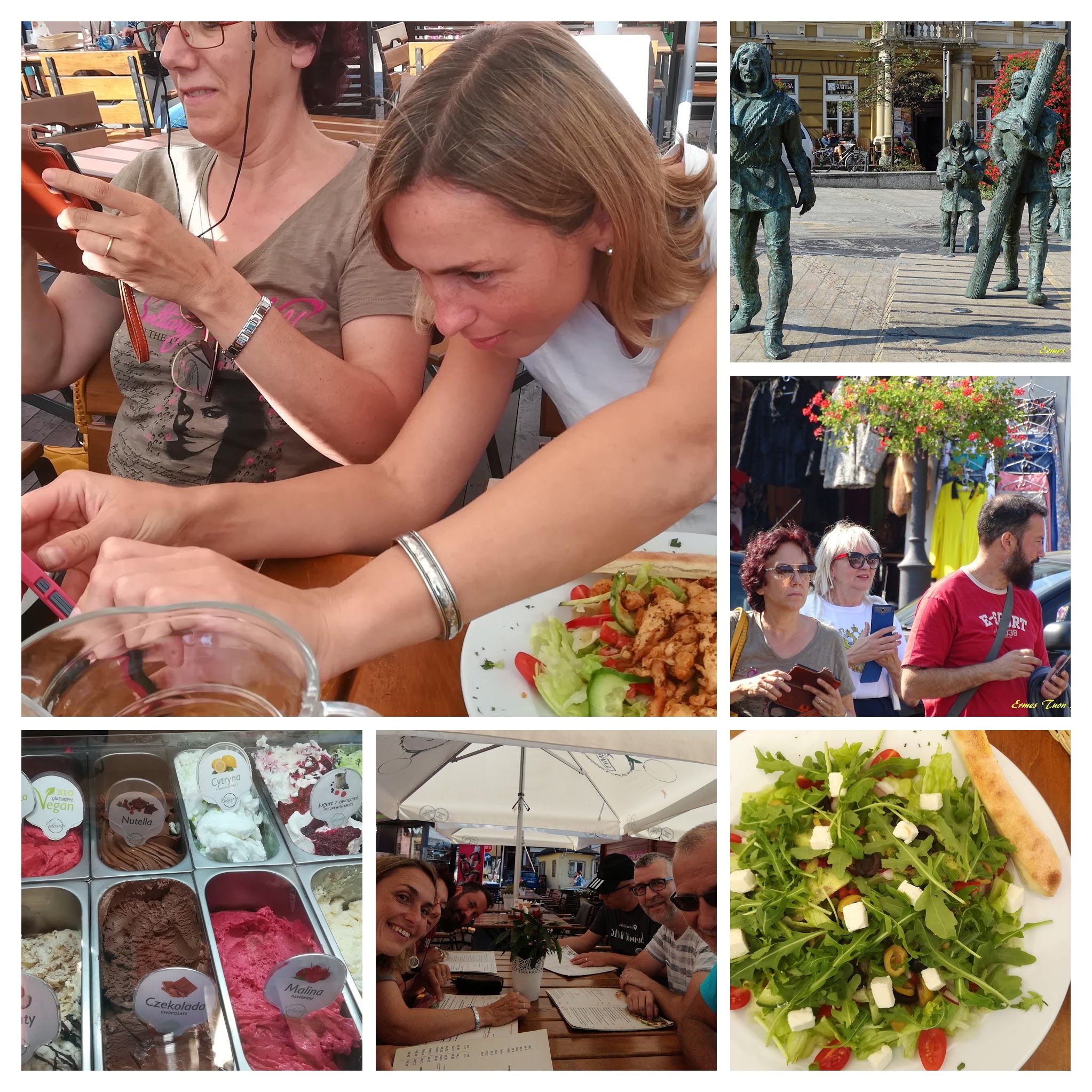 Caption: Wieliczka village - Local Guides at lunch - Photos: Local Guide @ermest