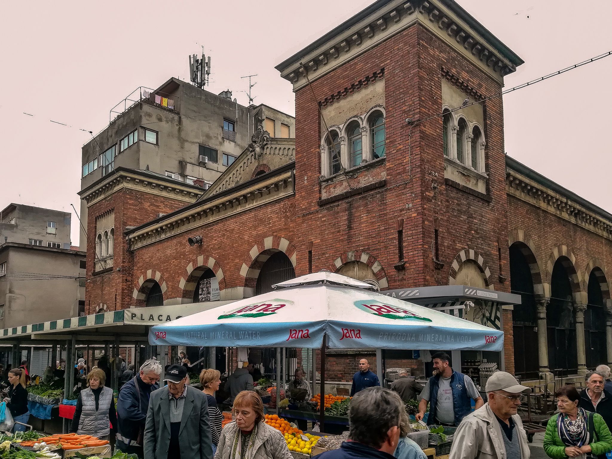Old Rijeka Fish market