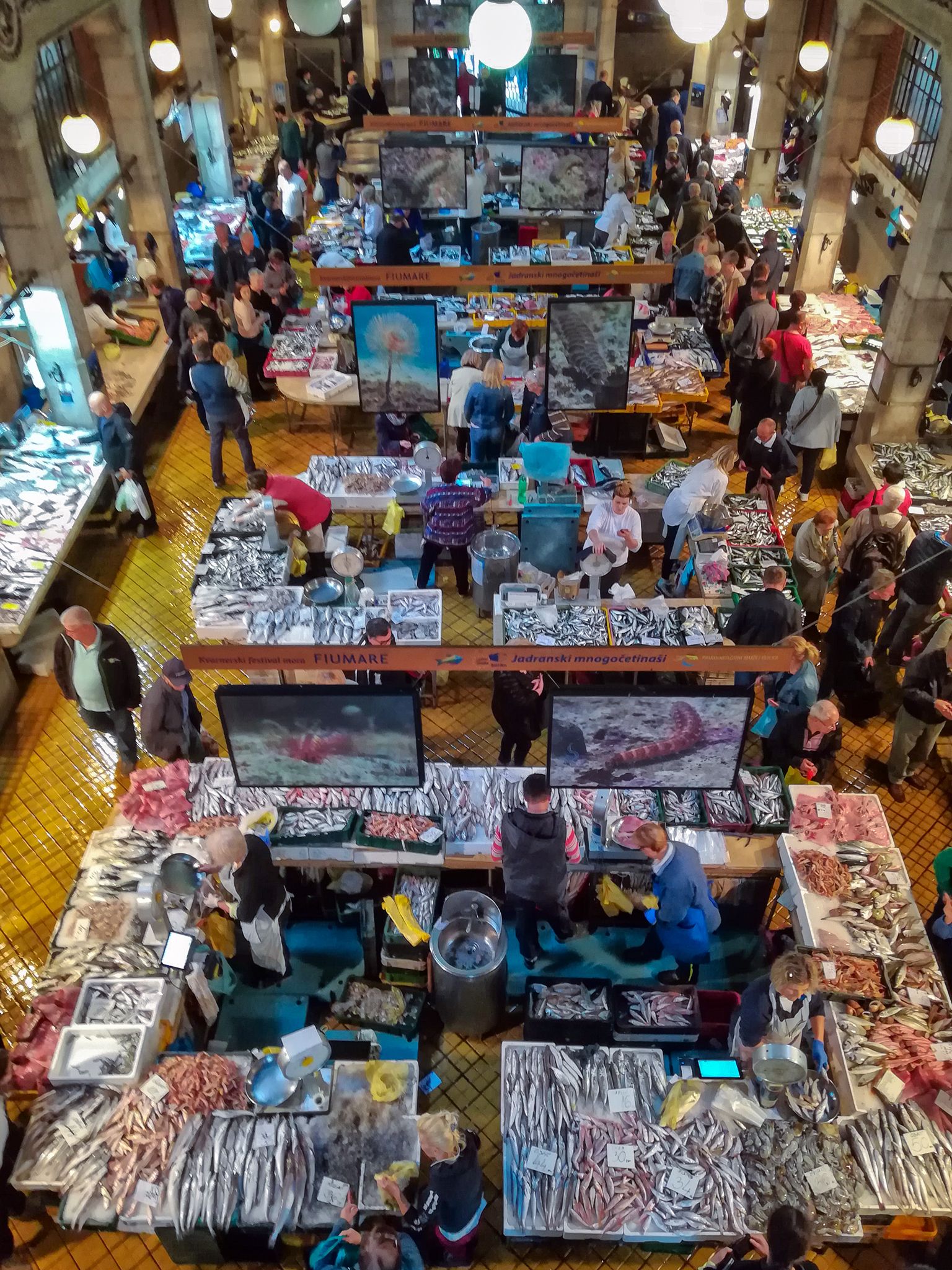 Old Rijeka Fish market