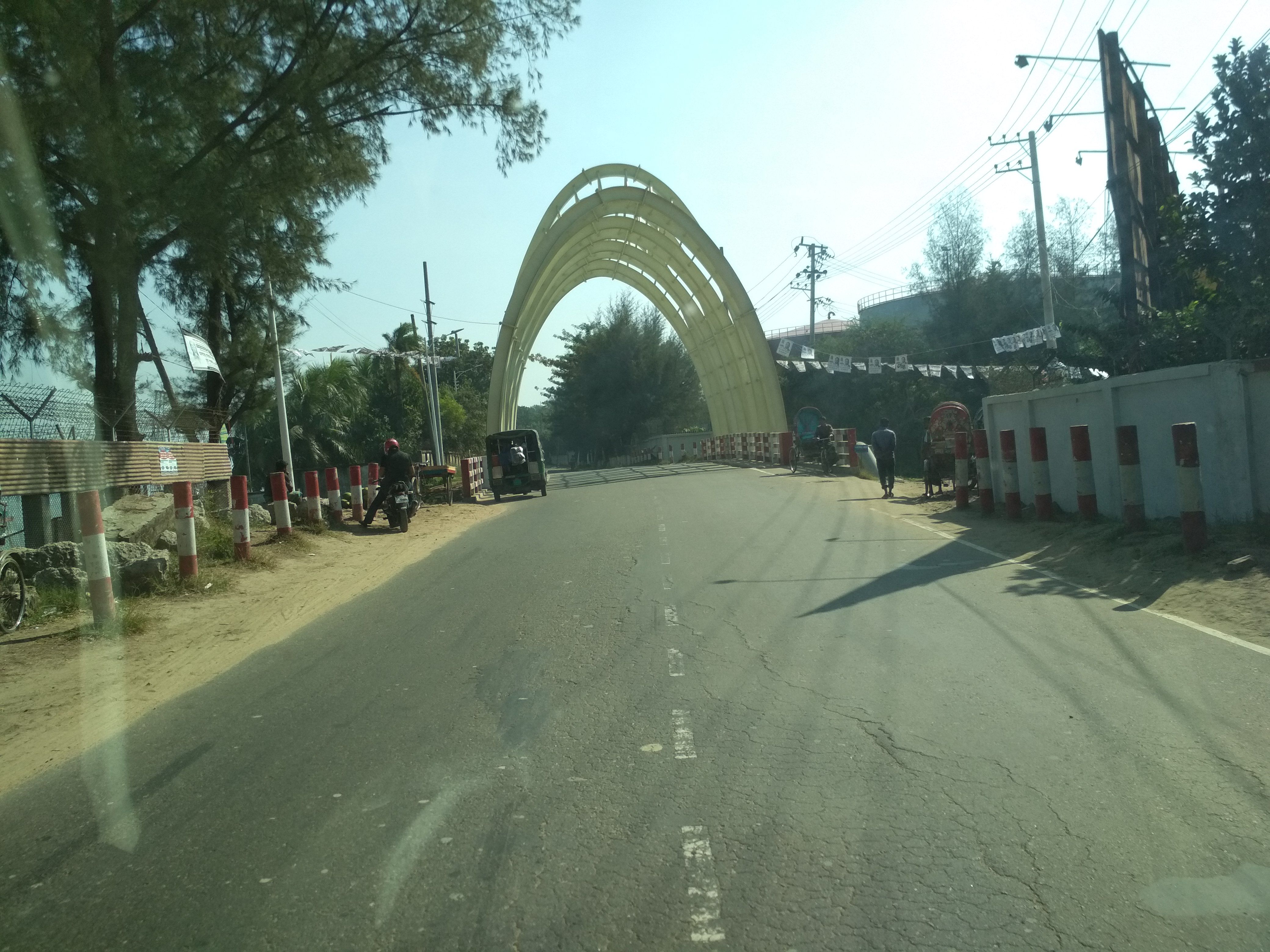 09 # ghat bridge on airport road.