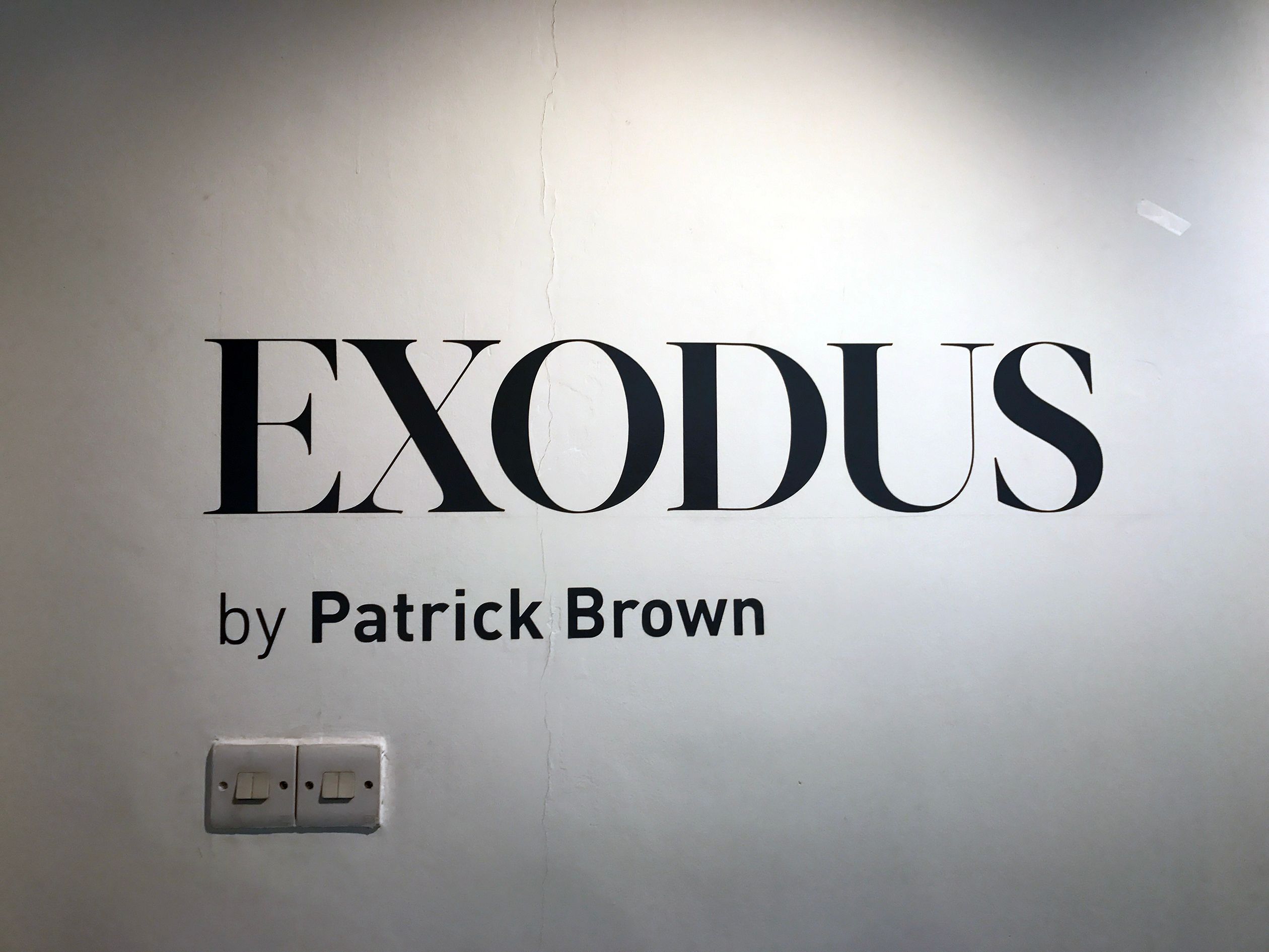 Name of the Exhibition - EXODUS