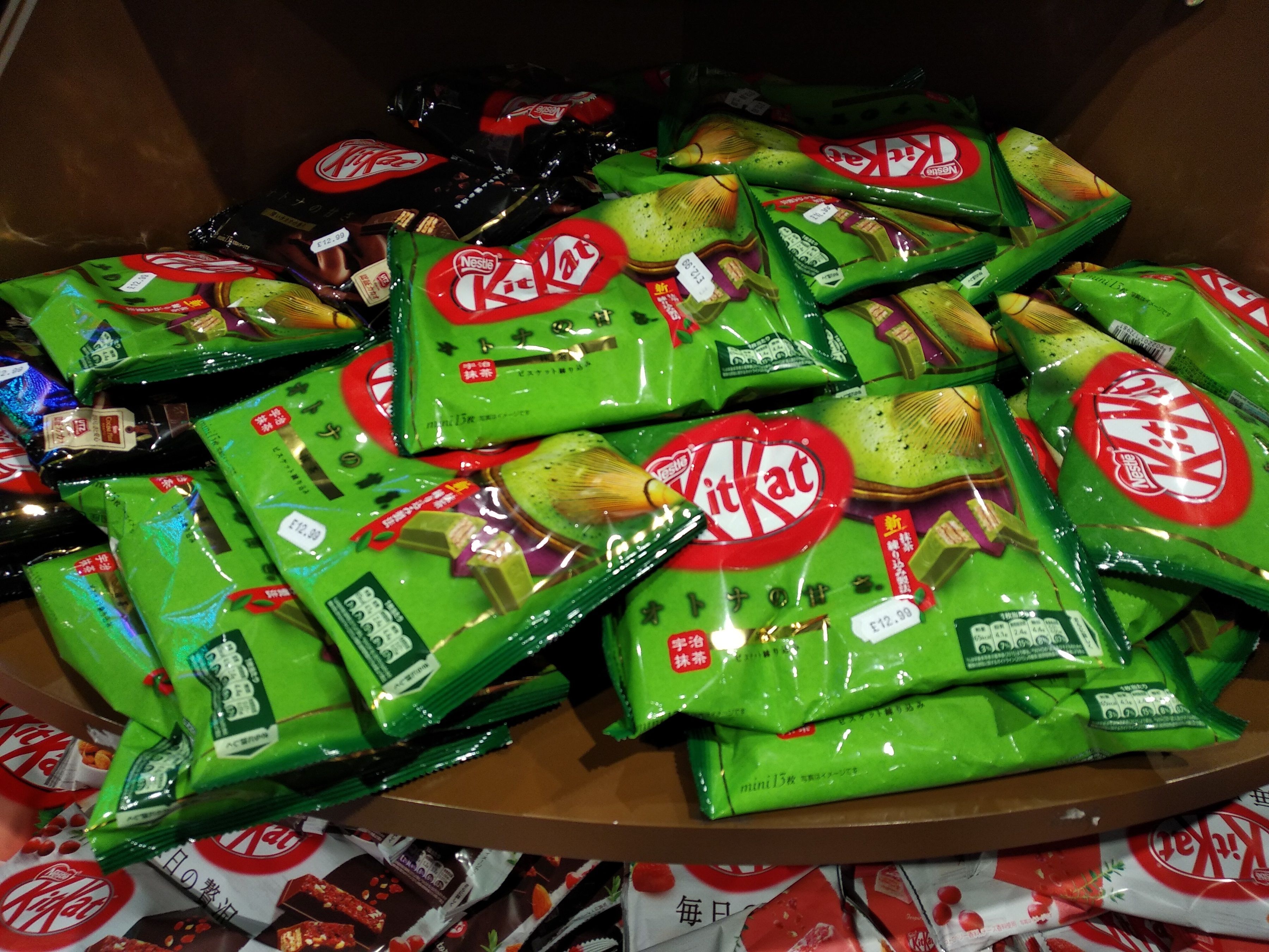 Source: Personal Archive, KitKat flavors from the Japanese section at Kingdom of Sweets. Here's to mention, this is just a small part of the display