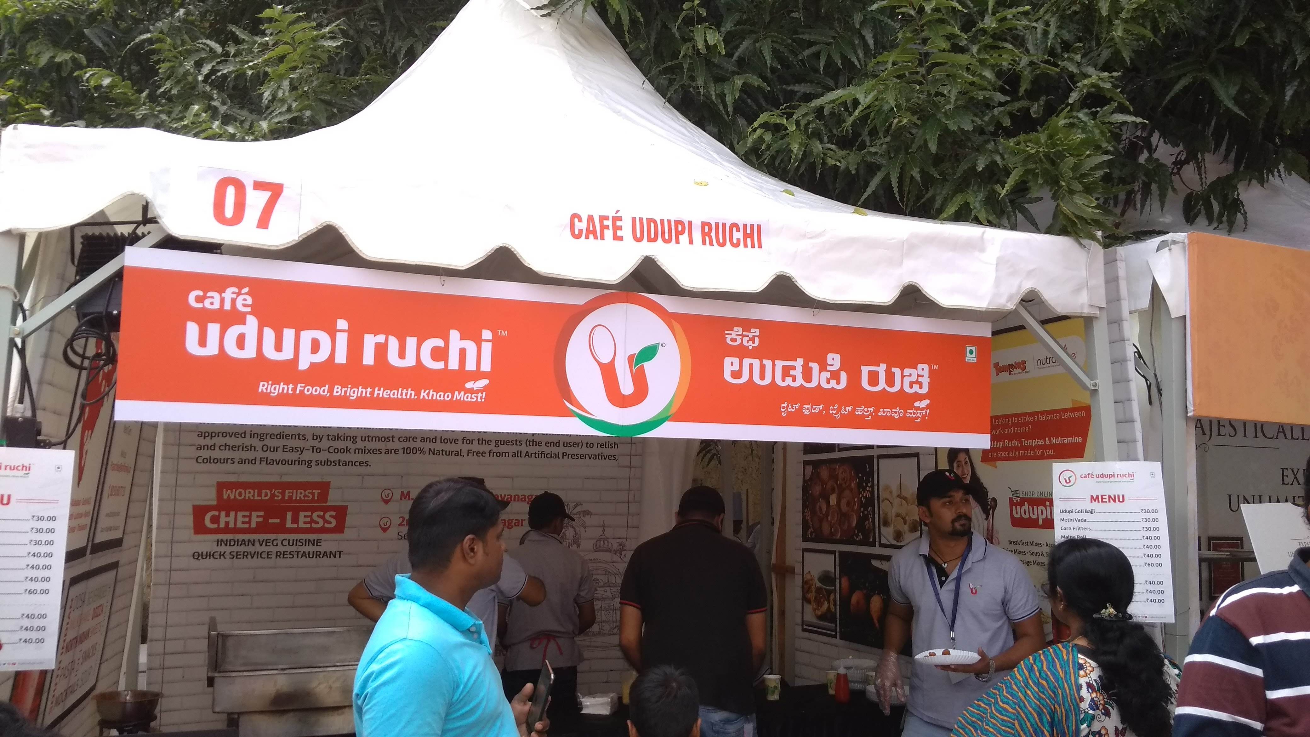 Picture of Café Udupi Ruchi stall at Super Ruchi Habba
