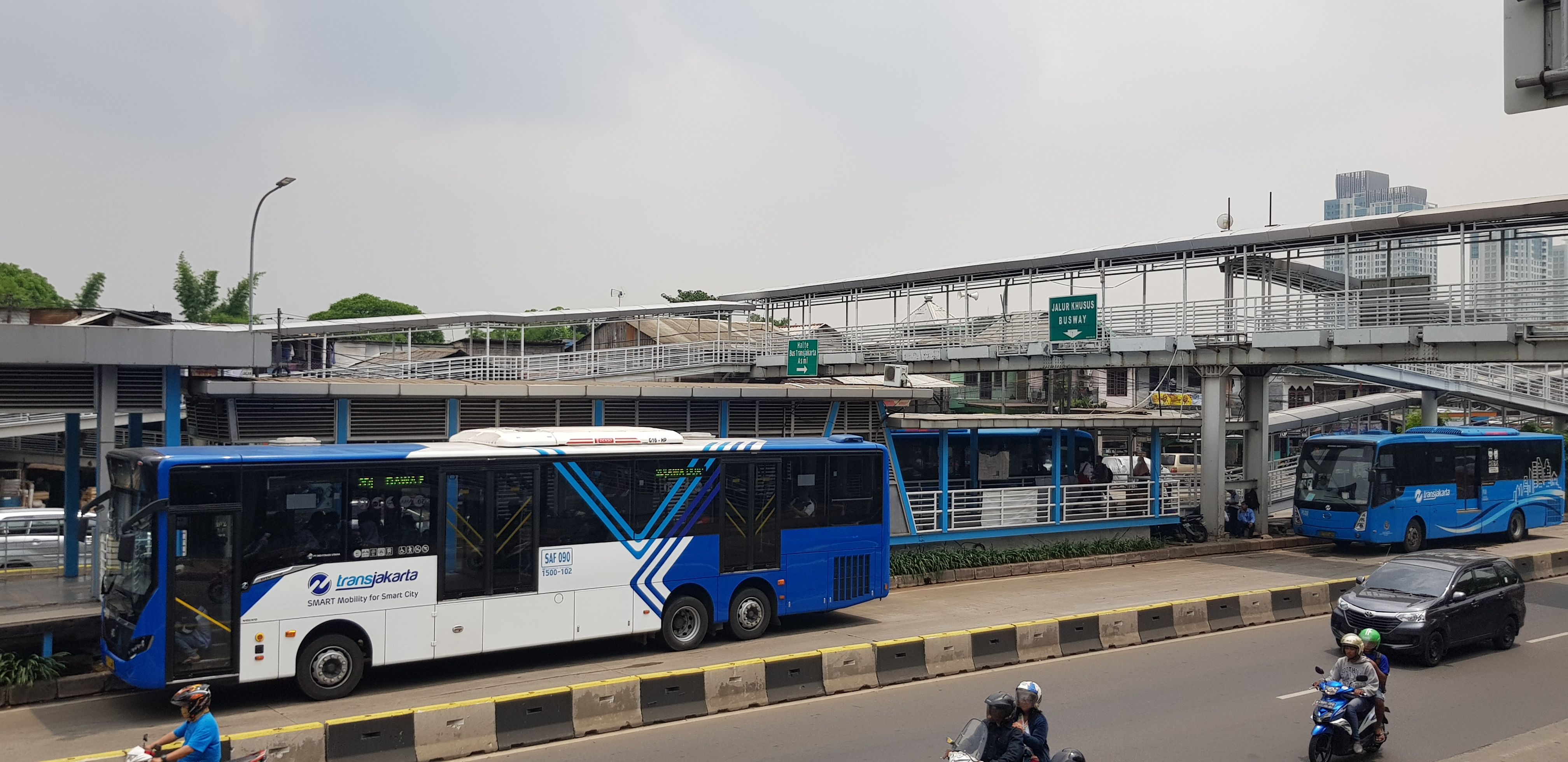 The Trans Jakarta Bus