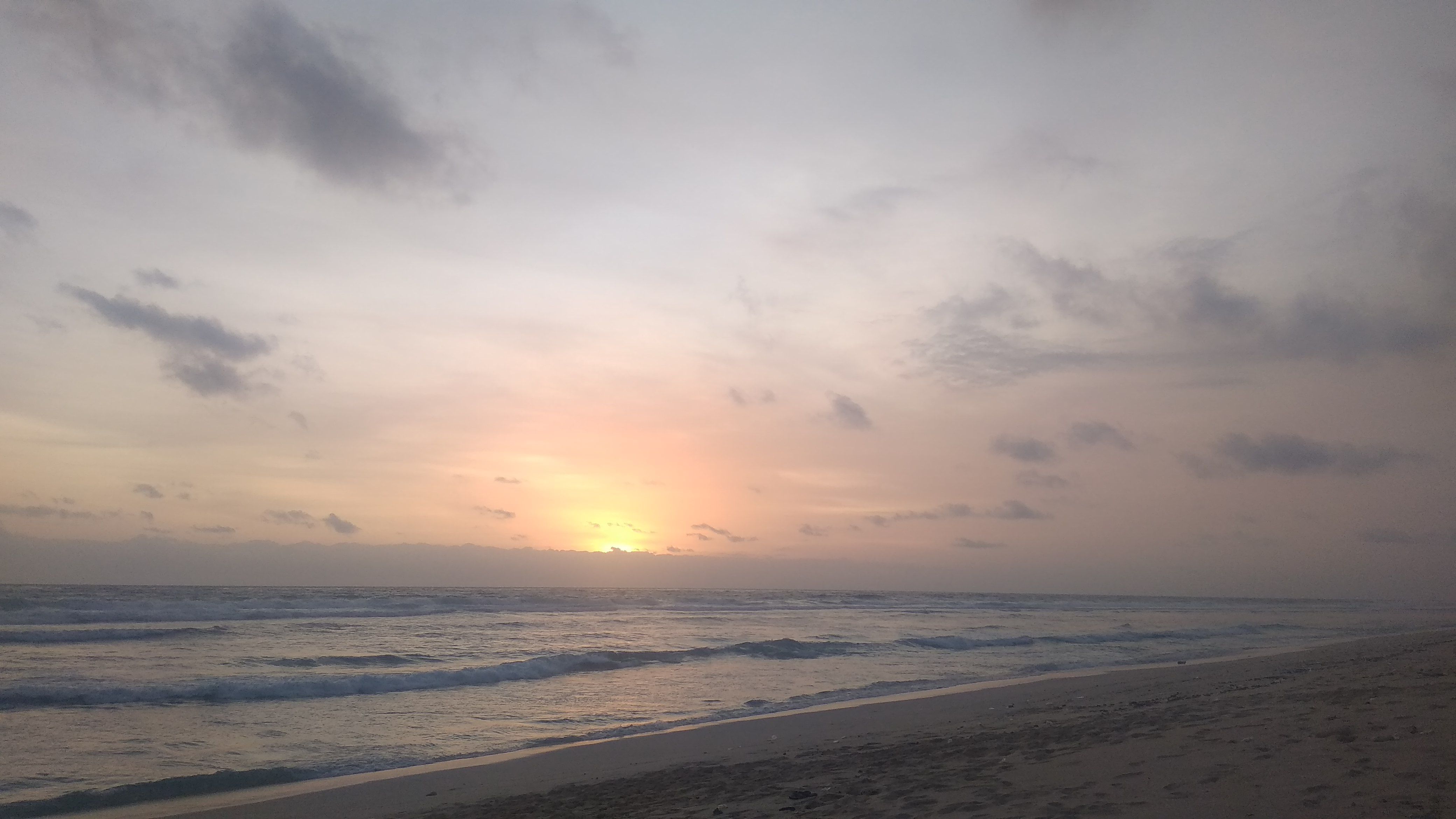 Sunset at Nyang-Nyang Beach