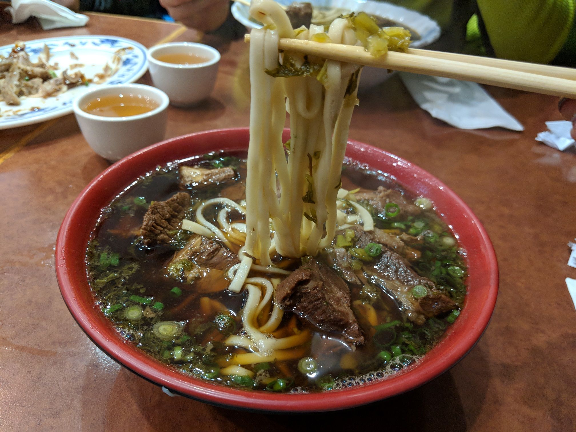Taiwanese beef noodles