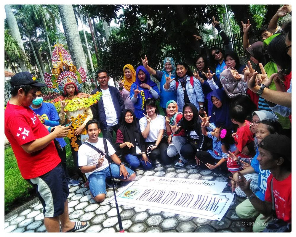 Malang Local Guides' intercommunity meet up and Google Maps socialization with Gerkatin Kota Malang (25/11/18)