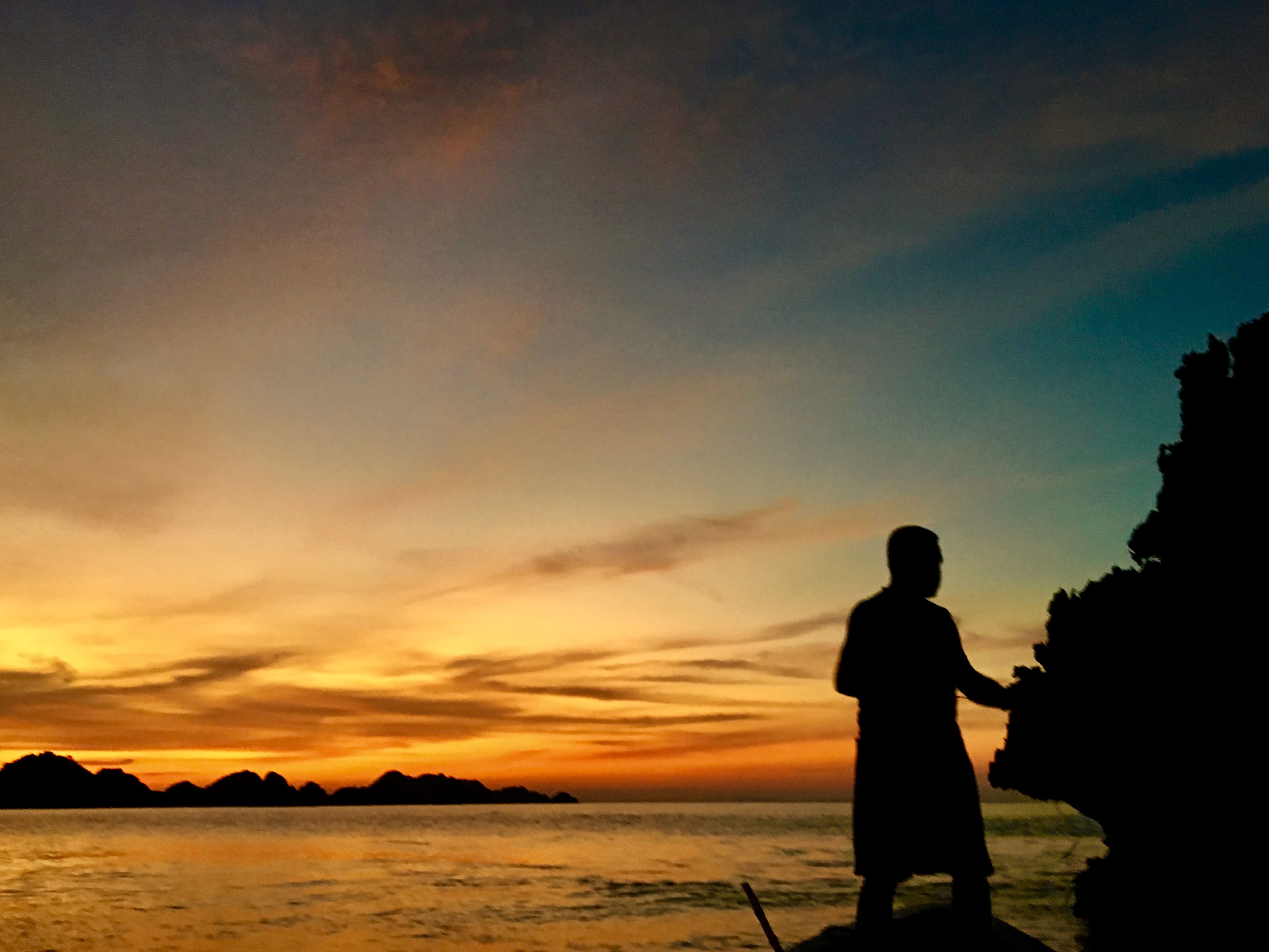 Sunset Balbulol, Misool, west Papua, Indonesia