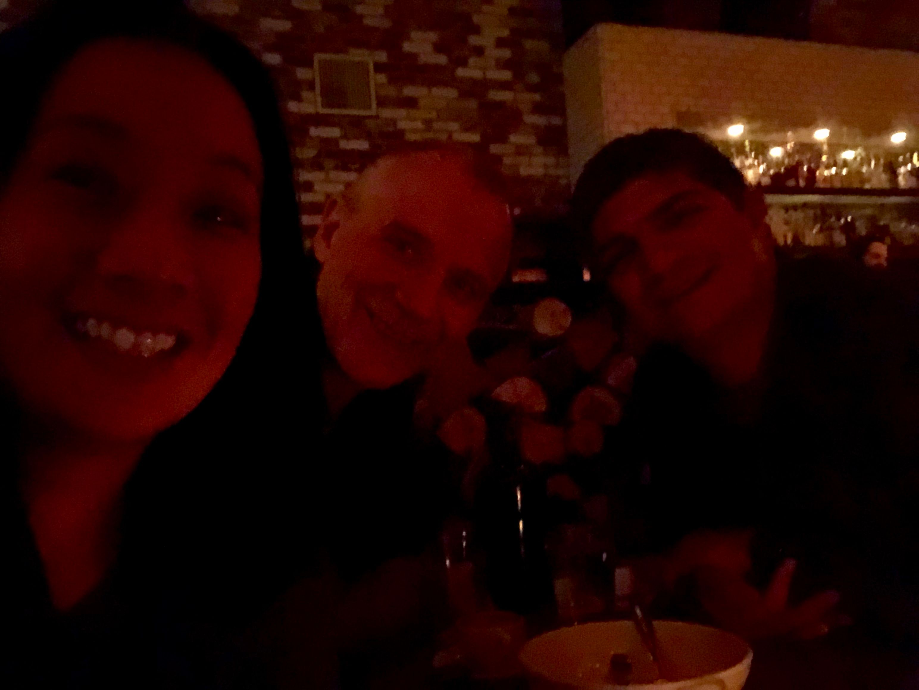 Eating literally in the dark with @ermest and @faridmonti at Lolinda, San Francisco