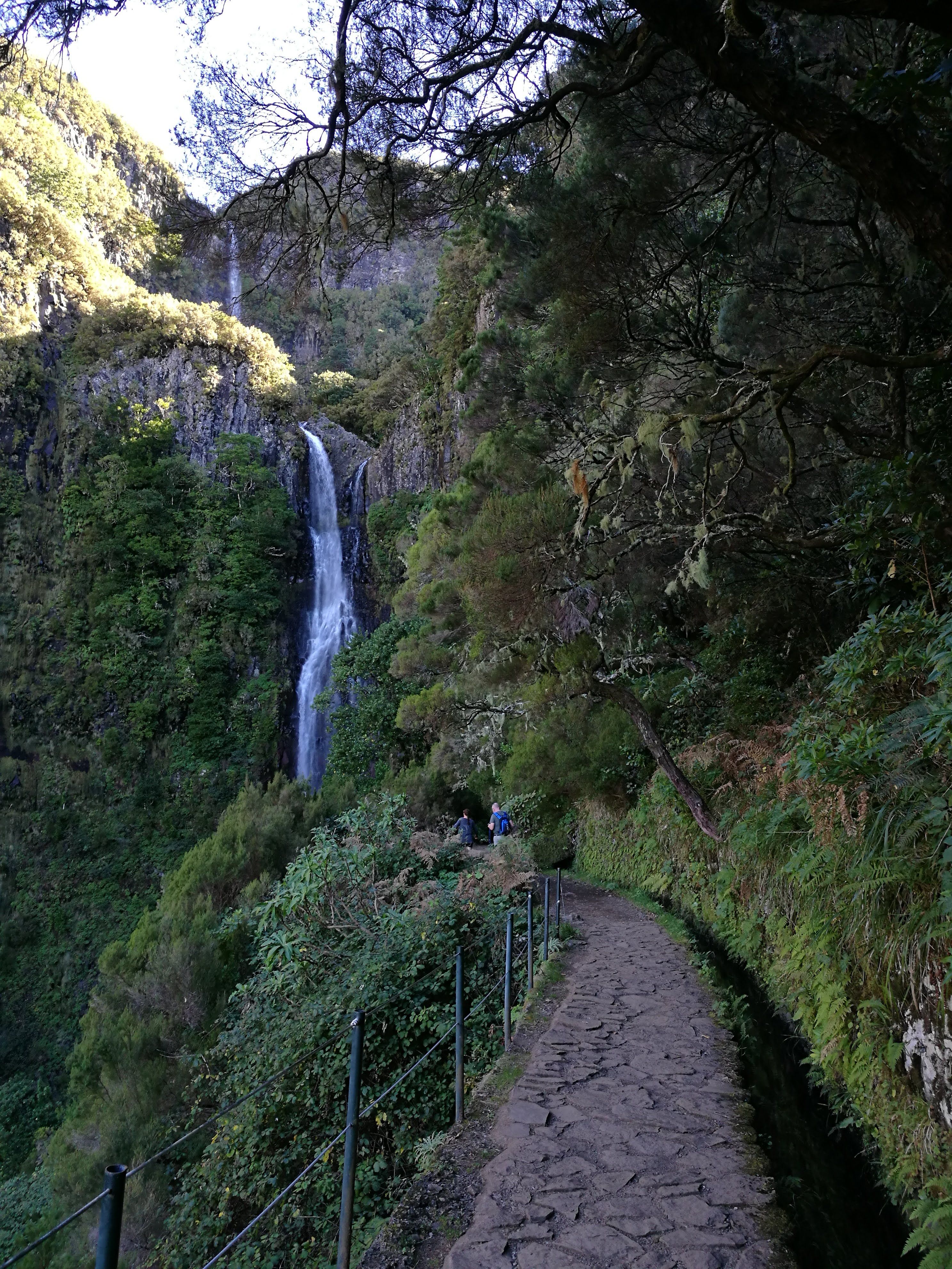 The Risco waterfall