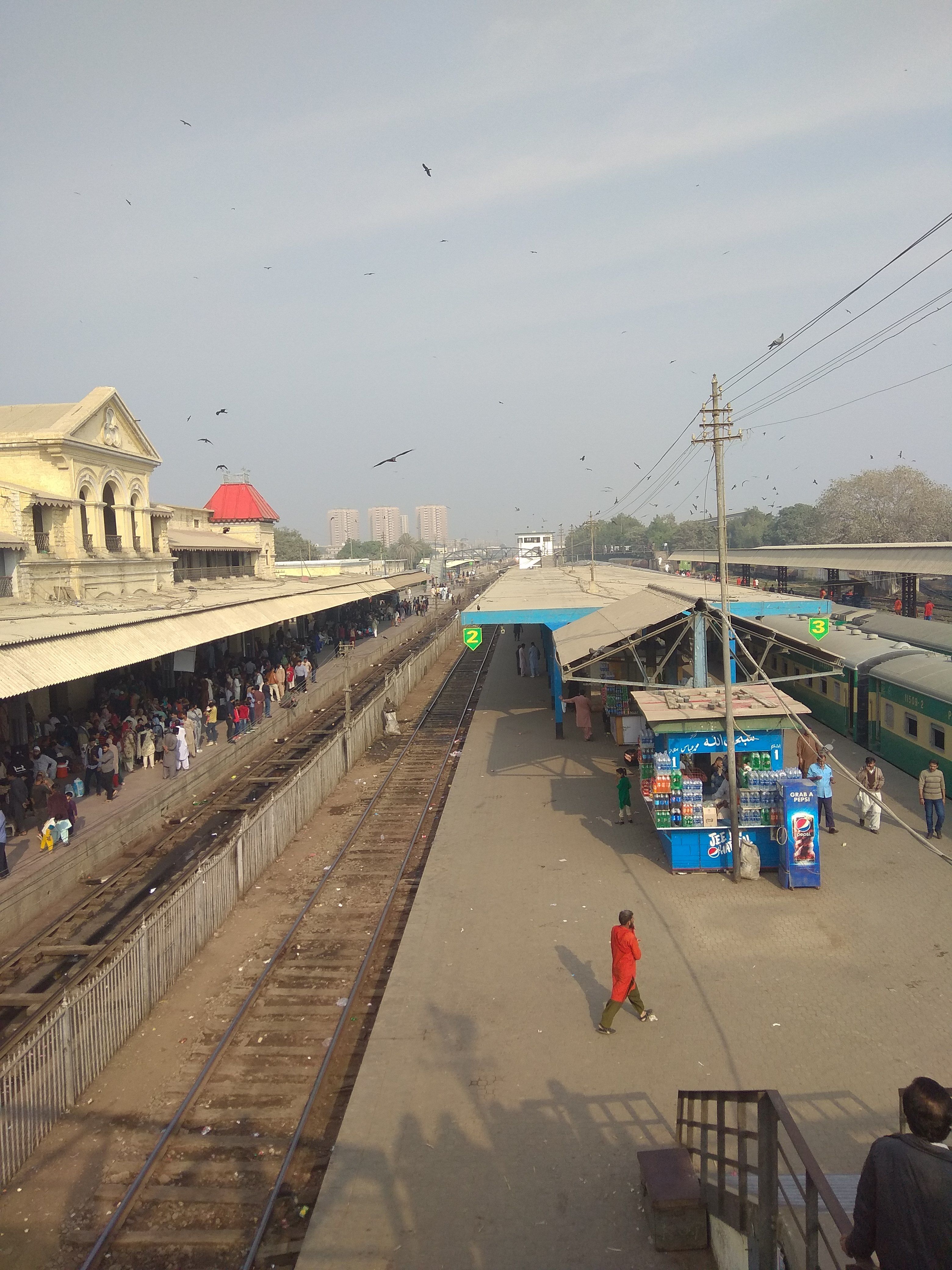 Railway platform