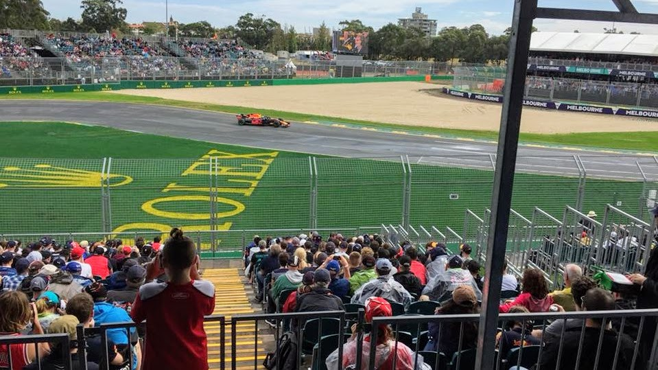 Caption: 2018 Melbourne Grand Prix (@AdamGT)