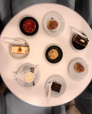 Caption: O’delice assorted pastries on display shot by Bintou Kuutti
