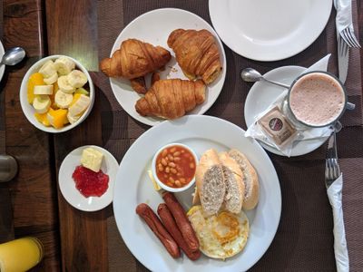 Caption: A photo of Cassy’s Café & Restaurant English and French breakfast