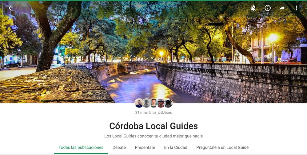 Comunidad  de G+ de Córdoba