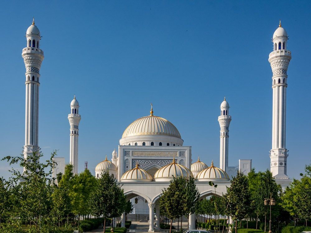 The Pride of Muslims Mosque named after the Prophet Muhammad, Republic of Chechnya