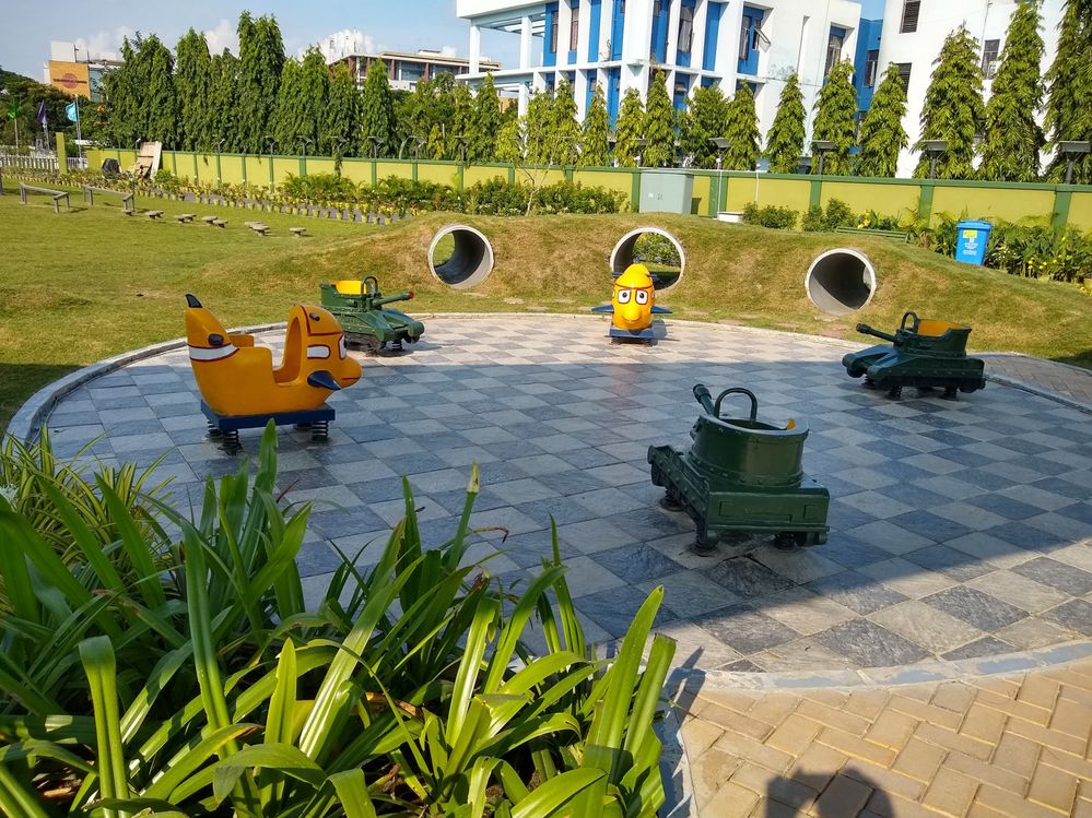 Playground for kids (Photo @DrShaunak)