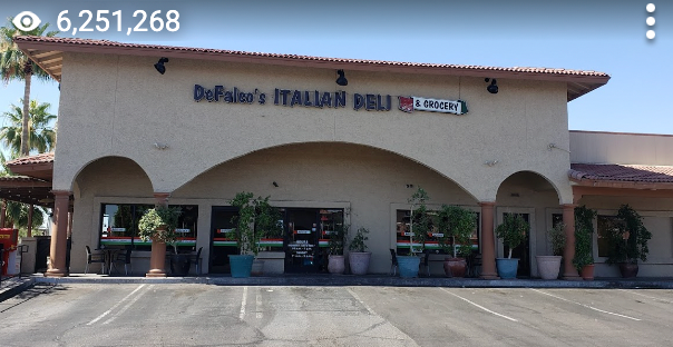 @AZ_2021's Star Photo of DeFalco's Italian Deli & Grocery uploaded onto Google Maps on 2021-06-04 and showing star views of 6,251,268 as at 2022-09-21