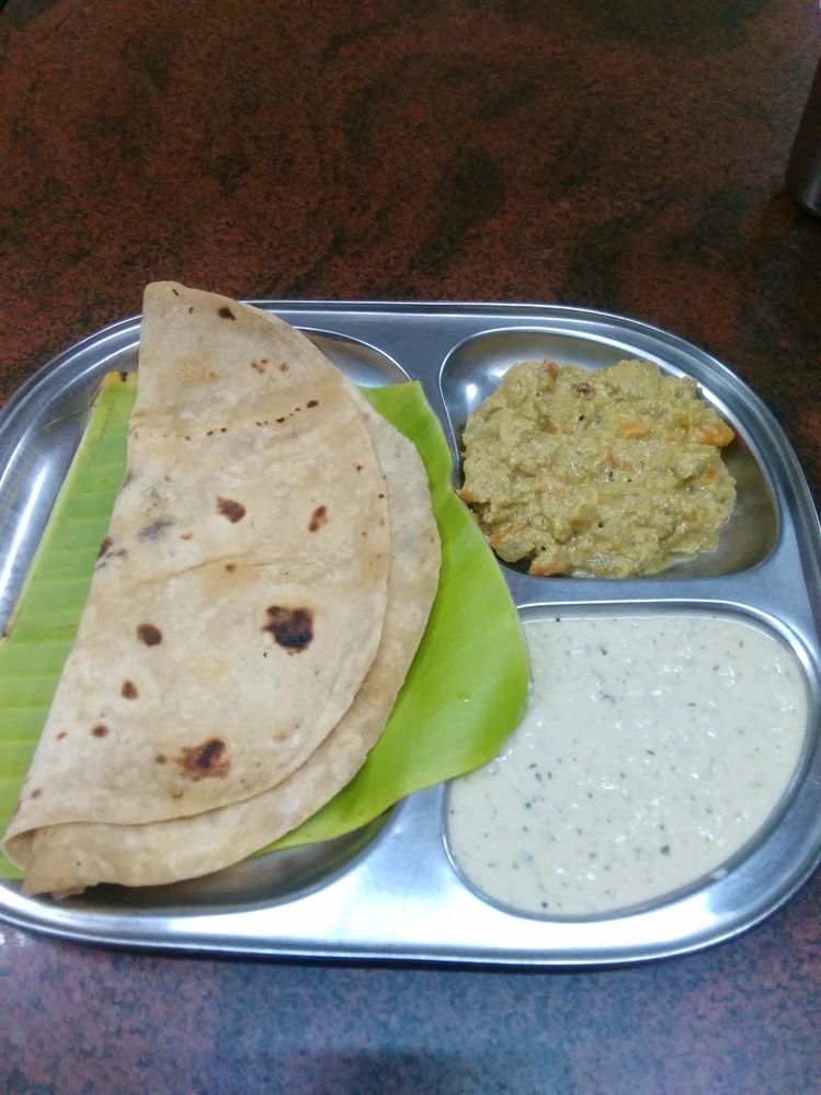 Tasty Chapati which I tried today