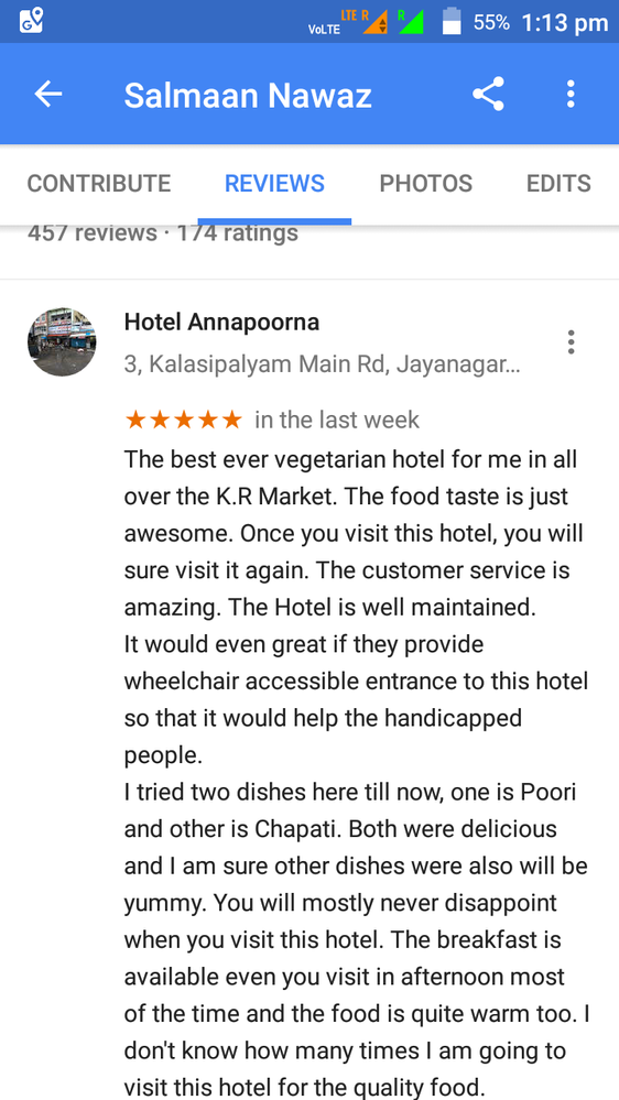 My review to this Hotel in Google Maps
