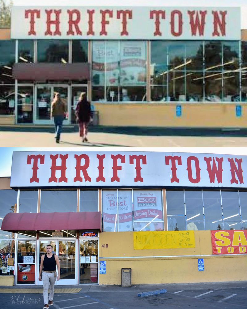 Thrift Town one of the places that is  part of Lady Birds Story.