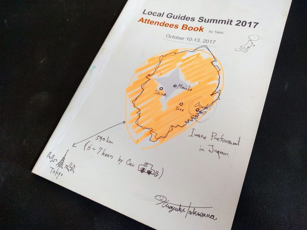 My Local Guides Attendees Book