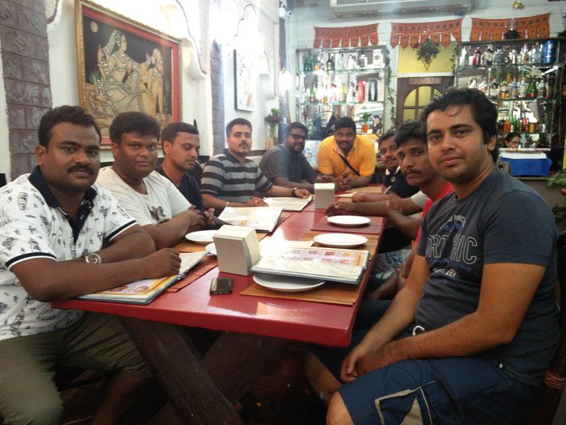 At Raj Indian Restaurant, Walking street ,pattaya