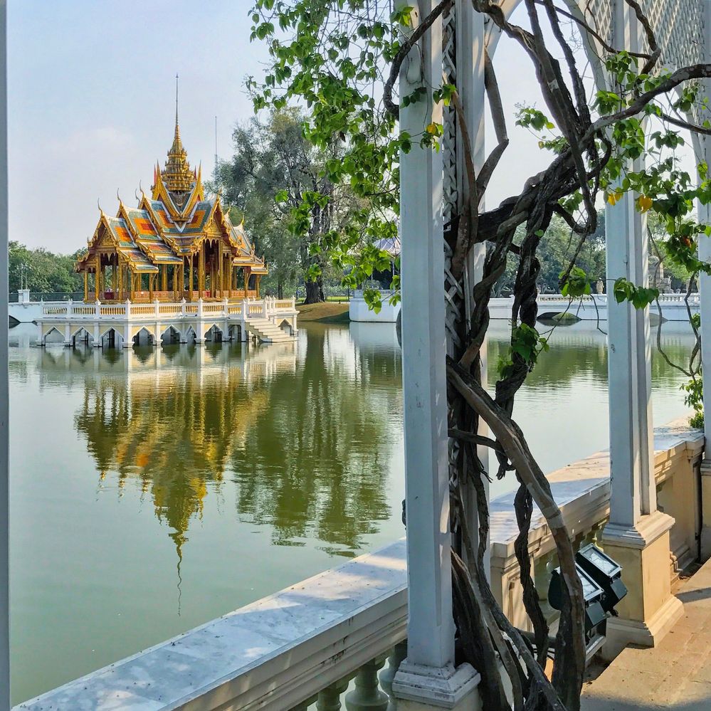Caption: Bang Pa-In Royal Palace in Thailand
