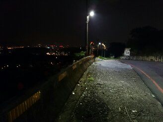 FuDe Keng at night