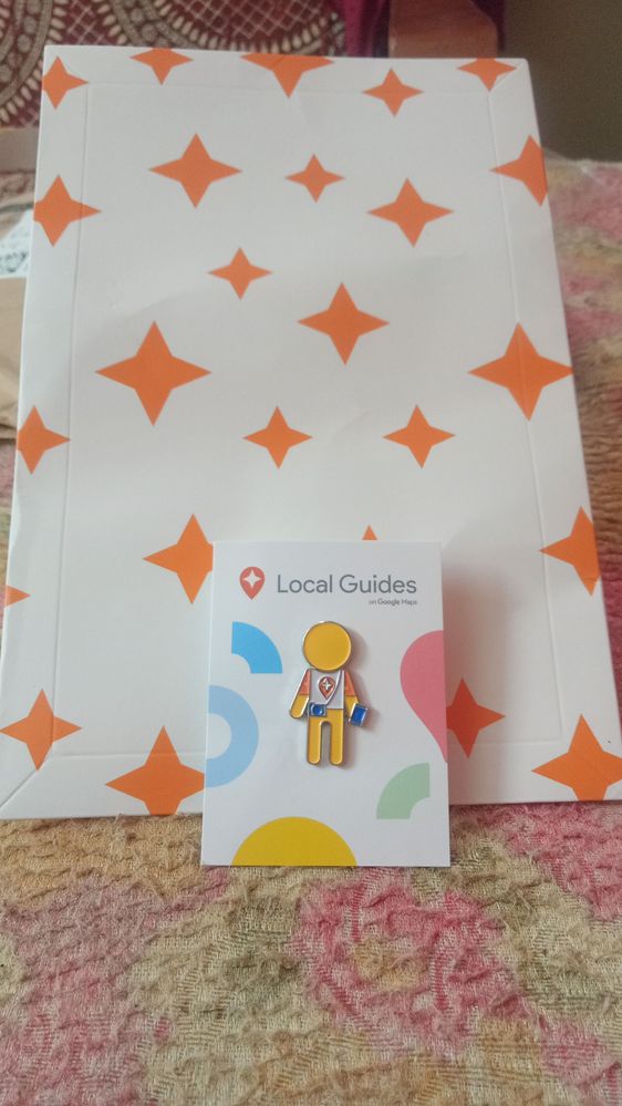 Google Maps Special Edition Pin Recieved Today
