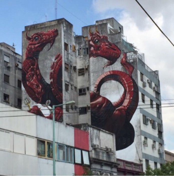 Dragón en Buenos Aires
