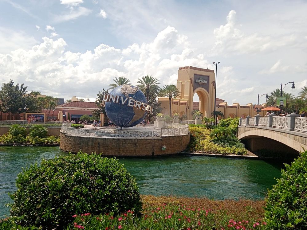 Logo of the Universal Studios in Orlando