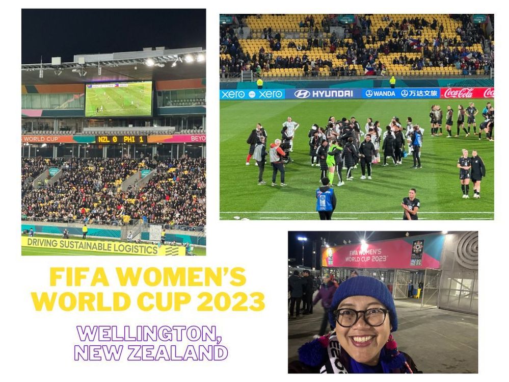 Photo Collage of FIFA Women's World Cup 2023 in Wellington taken by LG @indahnuria