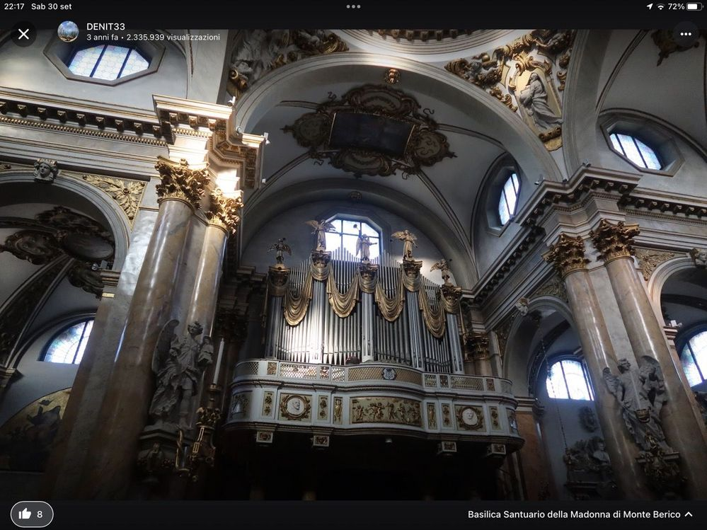 @DENIT33 Star photo of 'Basilica Santuario della Madonna di Monte Berico' uploaded onto Google Maps on 2019-12-09 and showing Star Views of 2,335,339, as at 2023-09-30