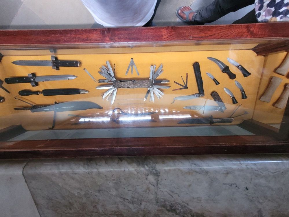 Knives used in Nizams