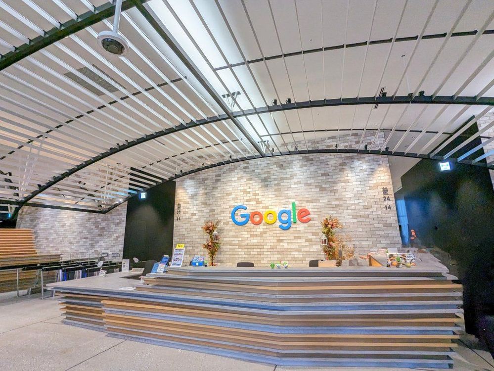Google's Tokyo office lobby