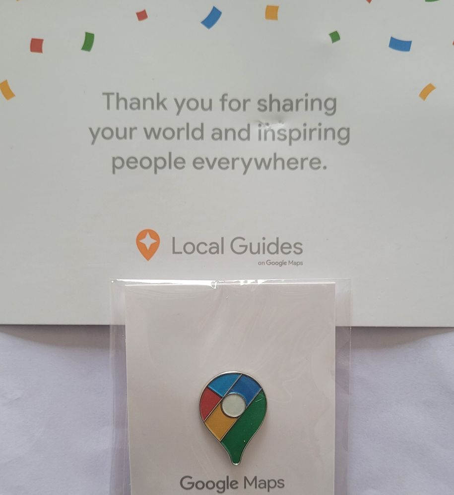 Google maps Pin and card