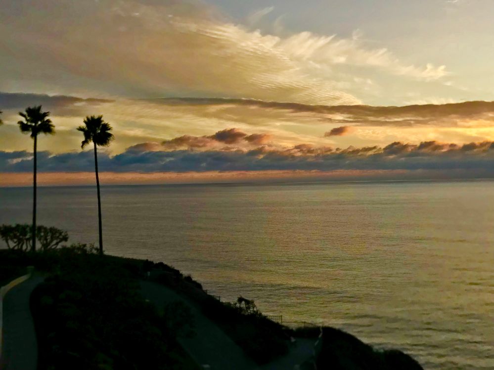 California Golden Sunset