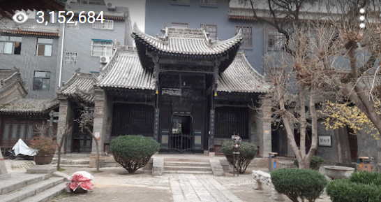 Caption: @Mo-TravelleerX's Star Photo of Great Mosque Of Xian uploaded onto Google Maps on 2023-01-15 and showing star views of 3,152,684 as at 2023-12-30