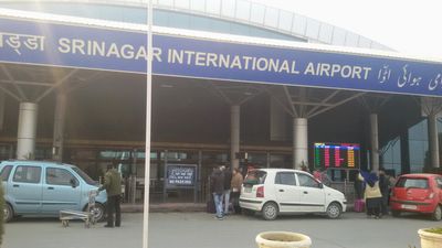 outside view of srinagar airport