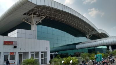 outside view of ranchi airport