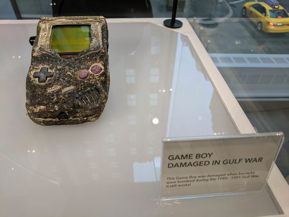 Game Boy that survived the gulf war!