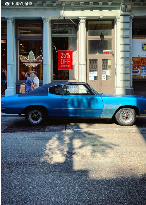 Caption: Star photo by @ManhattanNYC of Originals Flagship Store New York uploaded onto Google Maps on 2021-09-23 and showing star views of 6,451,503 as at 2024-02-01