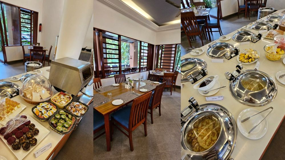 #5 Sunbeams dance on steaming dosas and vibrant curries, fueling your Thekkady adventure at Abad Green Resort's delectable breakfast spread.