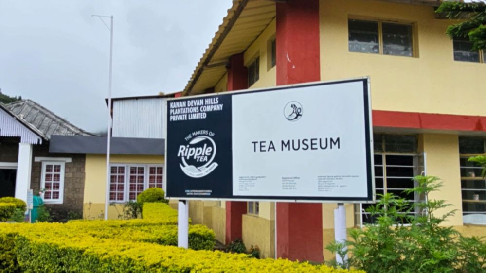 #13 A picture of the entrance at tea museum.