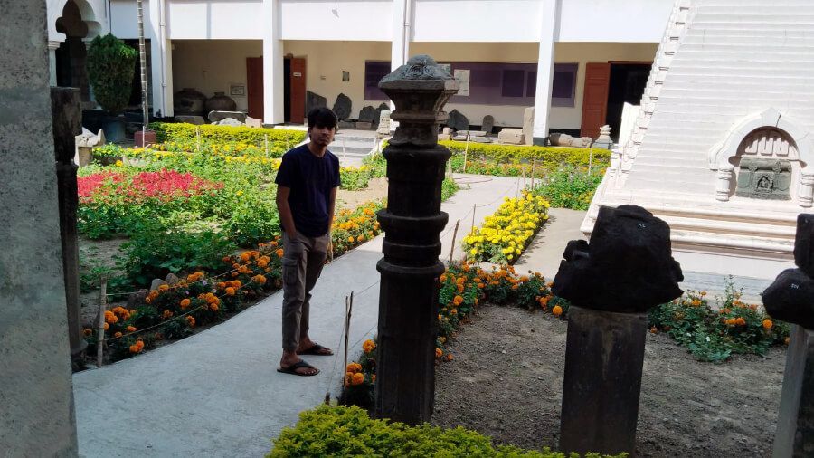 Me at Varendra Museum Rajshahi