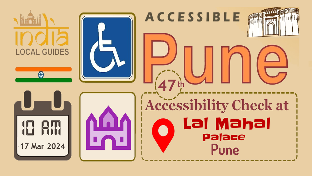 Banner of the Meetup in Pune at Lal Mahal Palace on 17 March 2024